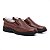 Sapato Social Couro Legítimo Comfort Shoes - 6080 Café - Imagem 1
