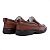 Sapato Social Couro Legítimo Comfort Shoes - 6080 Café - Imagem 3
