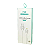 Cabo USB FAM 200cm 2.1A para Iphone Branco - 2M - Imagem 1