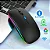 Mouse Luz LED recarregável sem fio, RGB, Sem Fio, 2.4 Ghz - Imagem 3