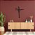 Crucifixo De Parede Decorativo Grande - Imagem 3