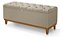 Recamier Paris Linho  100cm Luxo Baú Base em Madeira - Kazza Shop - Imagem 12