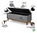 Recamier Paris Linho  100cm Luxo Baú Base em Madeira - Kazza Shop - Imagem 10