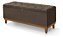 Recamier Paris Linho 80cm Luxo Baú Base em Madeira - Kazza Shop - Imagem 12
