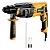 Martelete Perfurador Rompedor Combinado Impacto Potência 850W 220v 5500bpm Isolamento Duplo Deko - Imagem 1