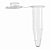 MICROTUBO CENTRIFUGAÇAO 1,5ML LIVRE DNASE RNASE - PCT/500 -  KASVI - Imagem 1