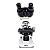 MICROSCOPIO BINOCULAR 1600X ACROMATICO STARTER - OLEN - Imagem 1