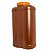 COLETOR 24 HORAS 2L AMBAR TAMPA LARANJA - PCT/44 - FIRSTLAB - Imagem 1
