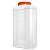 COLETOR 24 HORAS 2L TAMPA LARANJA - PCT/44 - FIRSTLAB - Imagem 1