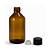 FRASCO DE VIDRO AMBAR 125ML COM TAMPA ROSCA E BATOQUE - WHEATON - Imagem 3