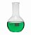 BALAO FUNDO CHATO VIDRO S/ JUNTA 1000ML - LABORGLAS - Imagem 1