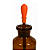FRASCO CONTA-GOTAS ALCALINO AMBAR - 60ML - LABORGLAS - Imagem 2