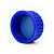 TAMPA DE ROSCA EM PP 140 GRAUS COM SEPTO DE SILICONE AZUL GL 45 - LABORGLAS - Imagem 3