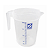 JARRA 4000ML EM PP GRADUADA AUTOCLAVEL SUBD.100 / 100 ML - NALGON - Imagem 1