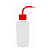 PISSETA 500ML S/GRAD TAMPA VERMELHA - NALGON - Imagem 1