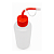 PISSETA 500ML S/GRAD TAMPA VERMELHA - NALGON - Imagem 2