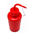 PISSETA COLORIDA COR VERMELHA 500ML  - NALGON - Imagem 2