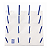 SUPORTE SECAGEM DE VIDRARIAS P/ 16 PEÇAS EM PP 33X33CM - NALGON - Imagem 1