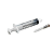 SERINGA 5ML C/AG 25X0,70 (22G 1) LUER LOCK - CX/100 - MEDIX - Imagem 8