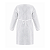 AVENTAL DESCARTAVEL MANGA LONGA C/ PUNHO ELASTICO IMPERMEAVEL STANDARD 1,40LX1,10C BRANCO - PCT/10 - Imagem 1