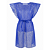 AVENTAL DESCARTAVEL S/ MANGA SOFT 1,40LX1,10C AZUL CLARO - PCT/10 - Imagem 1