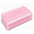 MASCARA DESCARTAVEL C/ ELASTICO TRIPLA ROSA- PCT/50 - Imagem 3