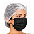 MASCARA DESCARTAVEL C/ ELASTICO TRIPLA PRETA- PCT/50 - Imagem 1