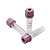 TUBO MICROTAINER P/ COLETA A VACUO EDTA K2 ROXO -RACK/50 - BD - Imagem 1