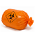 SACO DE LIXO RESIDUO QUIMICO HOSPITALAR 30L LARANJA - PCT/100 - Imagem 4