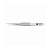 PINÇA IRIS GRAEFE RETA 10CM COM DENTE - ABC - Imagem 2