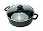 Caçarola Antiaderente 22cm Black c/ Tampa de Vidro - Imagem 4