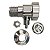 Conexão Para Mangueira De Purificadores 1/4" Adaptador Cromado - Imagem 3
