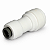 Emenda União Reducao 3/8x1/4 Adaptador Mangueira Purificador Fina Grossa - Imagem 1