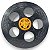 Kit Pipa 6 Carretilhas de Plástico Reforçado 21cm 8" Média - Imagem 2