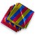 Pacote 20 Raia Flechinha Laminado Mistas 34x34 Bambu X Fibra - Imagem 1