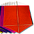 Kit 20 Pipa Latão Seda 60x55cm Estampas Mistas com Durex - Imagem 2