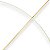 Pacote C/ 50 Raia Pipa Peixinho Mistas 34x34 Bambu X Fibra - Imagem 2