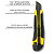 Kit Estilete Profissional Emborrachado 18mm + 12 Lâminas - Imagem 5