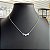 Colar Choker Coração Prata - Imagem 1