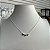Colar Choker Coração Prata - Imagem 4