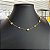 Colar Choker Estrela Dourado - Imagem 1