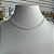 Colar Choker Duplo Torcido Prata - Imagem 4
