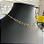Colar Choker Duplo Dourado - Imagem 2