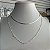 Colar Choker Prata Fita Dupla - Imagem 4