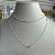 Colar Choker Corrente Duplo Prata - Imagem 4