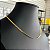 Colar Choker Fita Dourado - Imagem 2