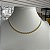 Colar Choker Manta Dourado - Imagem 3