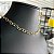 Colar Choker Dourado Coração M - Imagem 1