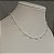 Colar Choker Pedrinhas Prata - Imagem 4