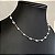 Colar Choker Pedrinhas Prata - Imagem 2